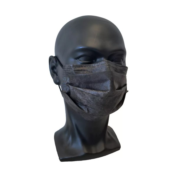 25 Stück SWS-MEDICARE Community-Maske/Alltagsmaske Farbe Schwarz CM401