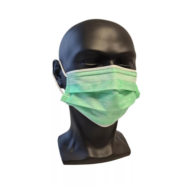 25 Stück SWS-MEDICARE Community-Maske/Alltagsmaske Farbe Grün CM301