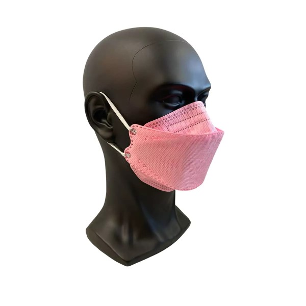 SWS-MEDICARE FFP2 NR – Fisch-Vlies-Maske Farbe Rosa PROTECT FB2H1 einzeln verpackt